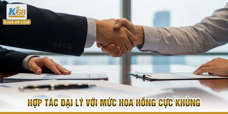 Hợp tác đại lý với mức hoa hồng cực khủng